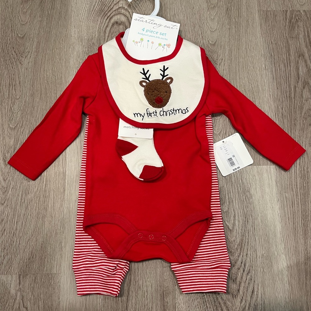 4 Piece Christmas Set